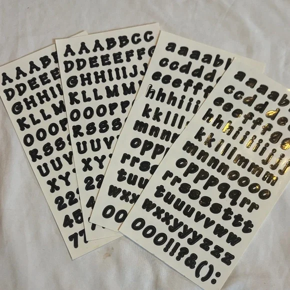 Alphabet and Playground Sticker Set - Picture 3 of 6